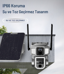 CENOVA CN-201-10X ZOOMLU 4GLİ VE WİFİ ÖZELIKLI ÇIFT KAMERALI