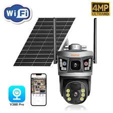 Avenir Av-s232 4mp Solar Wifi Ip Ptz Dual Light Çift Kameralı