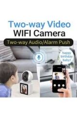 Radex RX-11AI EKRANLI görüntülü görüsme ÇİFT Kameralı 3+3mp Wifili