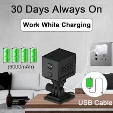 O-kam 3036 Mini 4g Sim Kartlı Bataryalı Ip Güvenlik Kamerası Gece Görüşlü (İç-Dış Mekan )mini