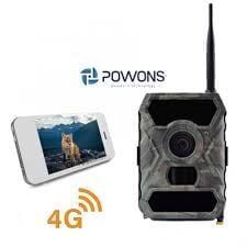 8 MP Full HD 4G Solar Sim Kartlı IR IP cepten canlı kayıt izleme Fotokapan Kamera