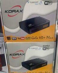 Korax Gala Hd + Plus Dahili Wifi Uydu Alıcısı