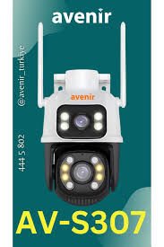 Avenir AV-S307 2 Kameralı Wifi 6MP Onvif Dış Mekan Kamera