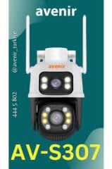 Avenir AV-S307 2 Kameralı Wifi 6MP Onvif Dış Mekan Kamera