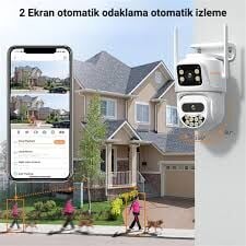 AVENIR AV-S306 SPEED DOME 3+3 MP 2 KAMERALI WiFi PTZ Kamera