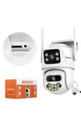 AVENIR AV-S306 SPEED DOME 3+3 MP 2 KAMERALI WiFi PTZ Kamera
