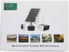 1080P Solar Panelli Outdoor WiFi IP DIŞ MEKAN Kingboss Kamera