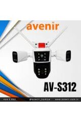 Avenir Av-s312 12mp 360 Derece 180 Panoramik Wifi 3 LU Kamera Panelsiz