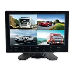 ARAÇ MONİTÖRÜ PULNİX PLX-904 10 İNÇ 4 KANAL 1080P 720 AHD KAYITLI MONİTÖR